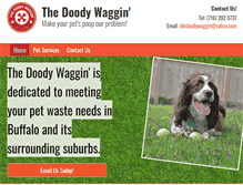 Tablet Screenshot of doodywaggin.com